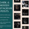 dark moody