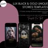 lux black gold