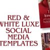 red white luxe